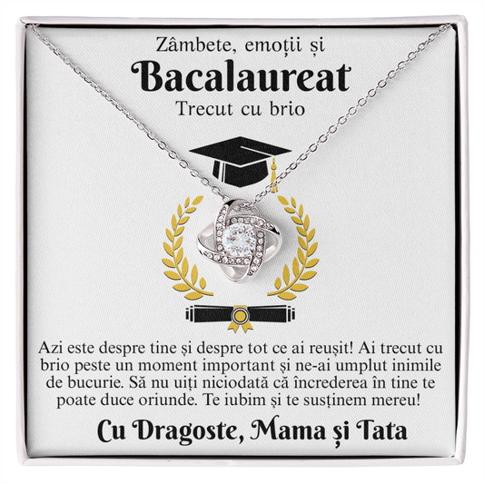 Bijuterie personalizată bacalaureat – Cadoul care transformă o reușită într-o amintire eternă - Love Knot