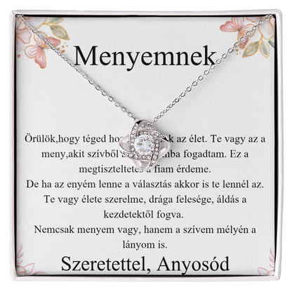 Szeretettel, Drága Menyemnek – Különleges Ajándék ❤️