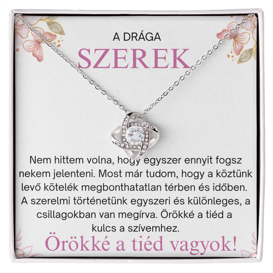 Különleges ajándék szeretett szeretlek.