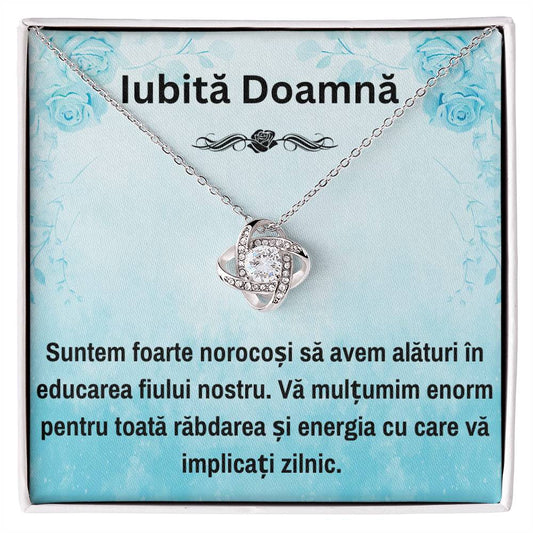 Iubita Doamna - Colier Love Knot