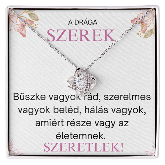 Különleges ajándék szeretett szeretlek