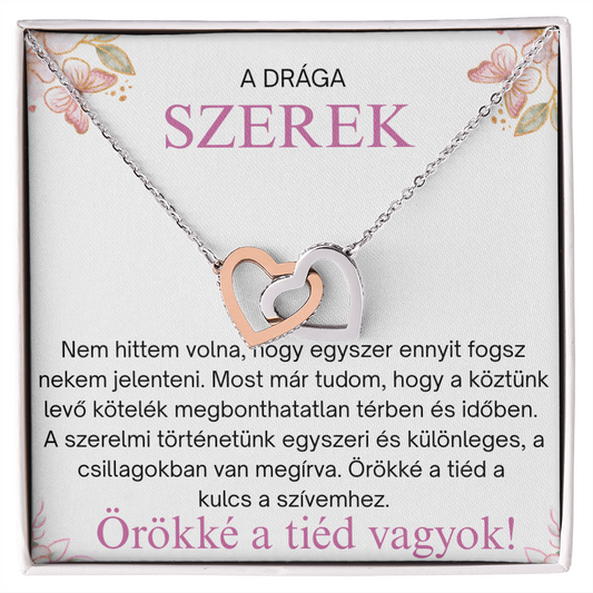 Különleges ajándék szeretett szeretlek