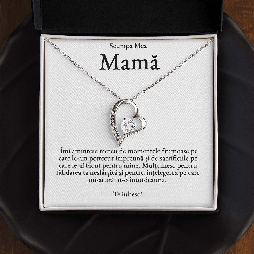 Bijuterie pentru mama - Colier Heart Love