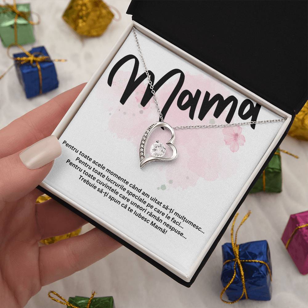 Cadouri Personalizate Pentru Mama - Colier Love Heart