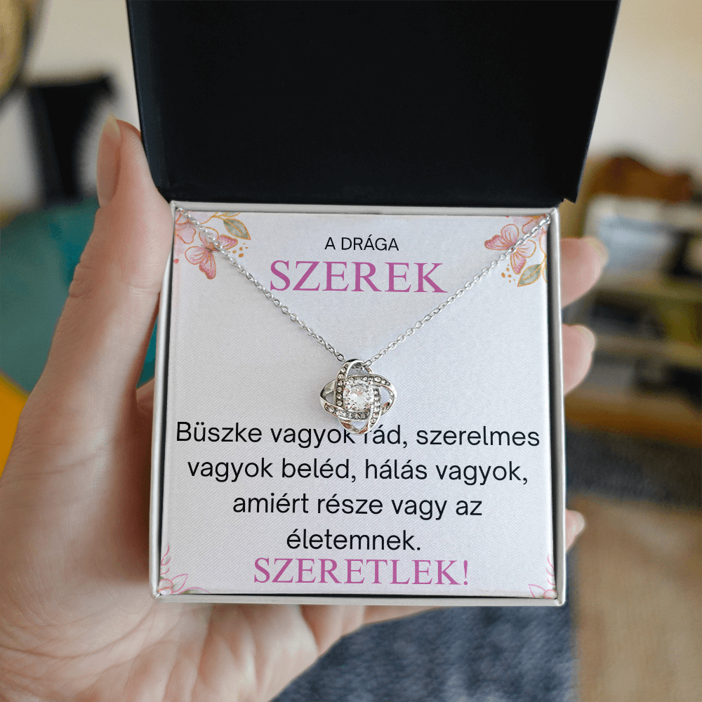 Különleges ajándék szeretett szeretlek