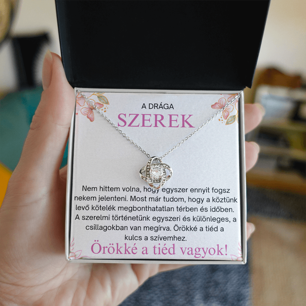 Különleges ajándék szeretett szeretlek.
