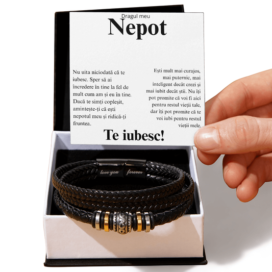 Bratara pentru nepot – cadoul ideal care îmbină stilul și semnificația