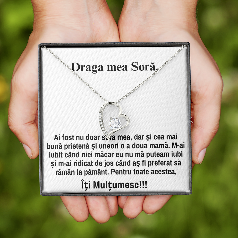 Cadou Pentru Sora – Lănțișor Love Heart