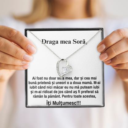 Cadou Pentru Sora – Lănțișor Love Heart