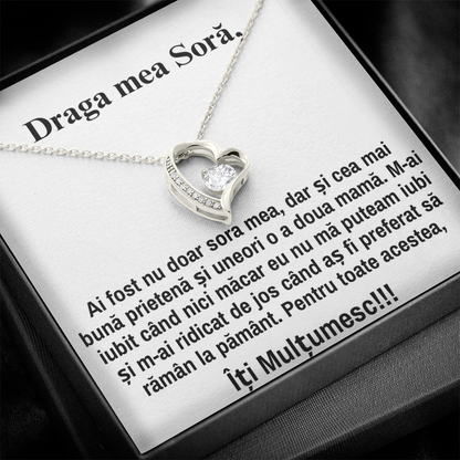 Cadou Pentru Sora – Lănțișor Love Heart