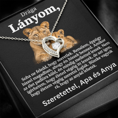 Örök emlék szeretett lányunknak – Anyától és Apától