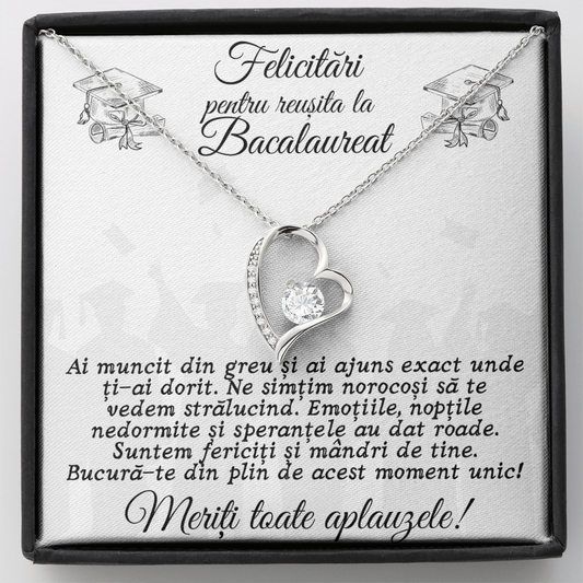 Colier cu mesaj de felicitare – Un cadou care vorbește direct inimii - colier Inima