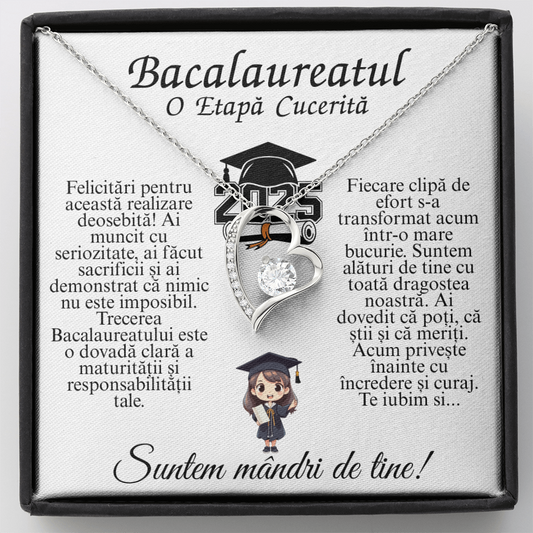 Colier pentru absolventă – Un simbol al unei noi etape - colier Heart