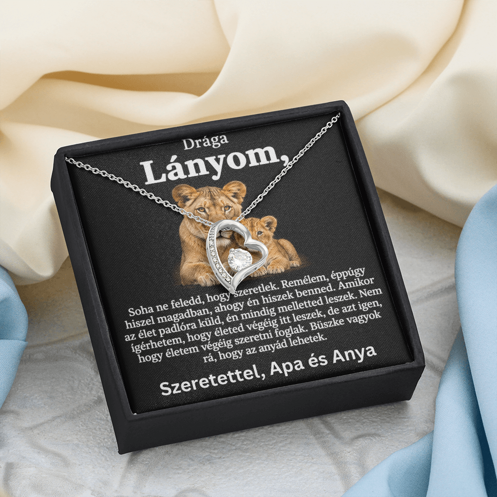 Örök emlék szeretett lányunknak – Anyától és Apától